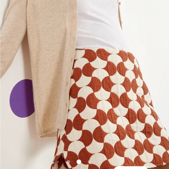 Maria dela Orden quilted skirt.Size FR36/US4.Worn only ONCE! Excellent condition - Picture 3 of 6